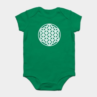 Flower of Life - Awesome Sacred Geometry Design Baby Bodysuit